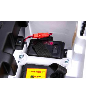 Voiture électrique 2 places 12V OFF Road Speed Blanche - Pack Luxe