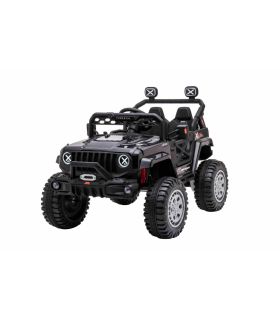 Voiture électrique 2 places 12V OFF Road Speed Noire - Pack Luxe