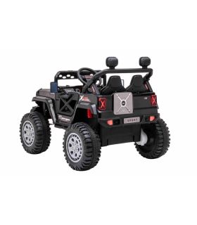 Voiture électrique 2 places 12V OFF Road Speed Noire - Pack Luxe