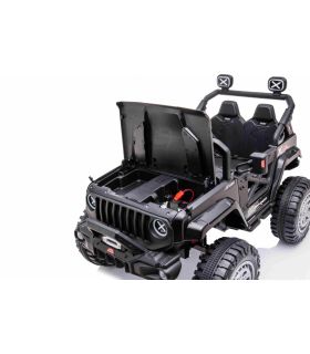 Voiture électrique 2 places 12V OFF Road Speed Noire - Pack Luxe