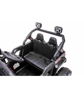 Voiture électrique 2 places 12V OFF Road Speed Noire - Pack Luxe