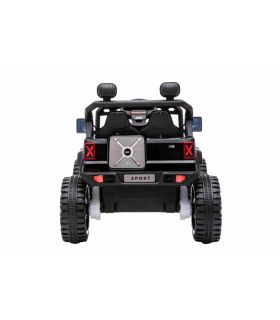 Voiture électrique 2 places 12V OFF Road Speed Noire - Pack Luxe