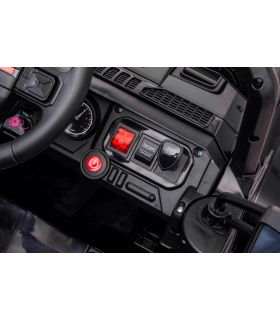 Voiture électrique 2 places 12V OFF Road Speed Noire - Pack Luxe