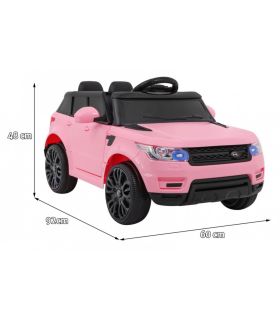 Voiture électrique 12V Style Vogue Rose