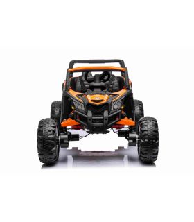 Voiture électrique 2 places 12V Buggy ATV Defend Orange - Pack Luxe