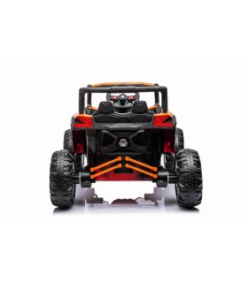 Voiture électrique 2 places 12V Buggy ATV Defend Orange - Pack Luxe