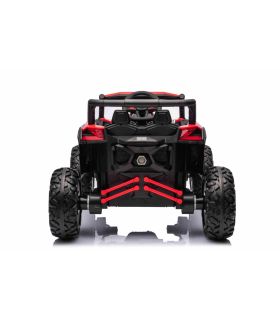 Voiture électrique 2 places 12V Buggy ATV Defend Rouge - Pack Luxe