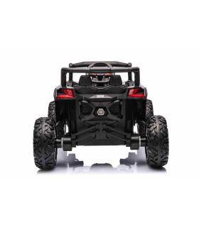 Voiture électrique 2 places 12V Buggy ATV Defend Noir - Pack Luxe