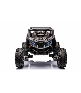 Voiture électrique 2 places 12V Buggy ATV Defend Noir - Pack Luxe