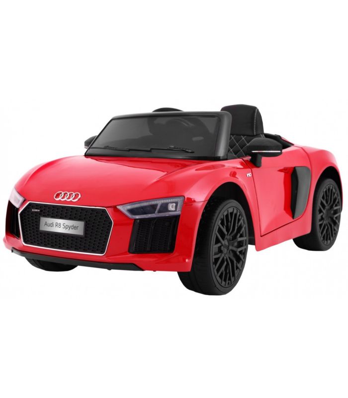 Voiture électrique 12V Audi R8 Spyder Rouge - Pack Luxe