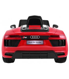 Voiture électrique 12V Audi R8 Spyder Rouge - Pack Luxe