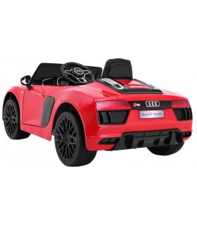 Voiture électrique 12V Audi R8 Spyder Rouge - Pack Luxe