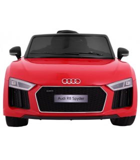 Voiture électrique 12V Audi R8 Spyder Rouge - Pack Luxe