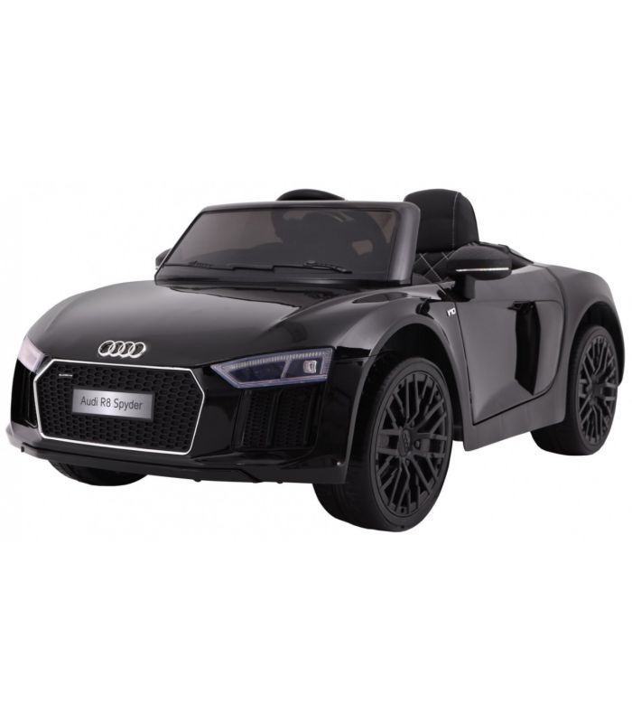 Voiture électrique 12V Audi R8 Spyder Noire - Pack Luxe