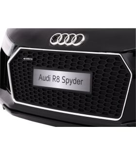 Voiture électrique 12V Audi R8 Spyder Noire - Pack Luxe