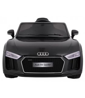 Voiture électrique 12V Audi R8 Spyder Noire - Pack Luxe