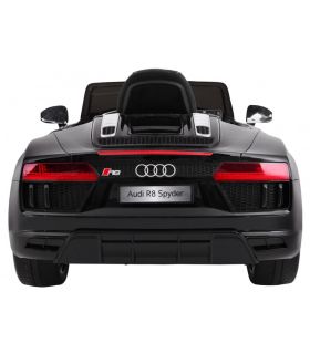 Voiture électrique 12V Audi R8 Spyder Noire - Pack Luxe