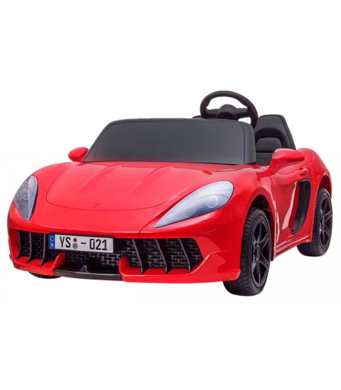 Voiture électrique 2 places 24V Perfecta Lift Rouge - Pack Luxe