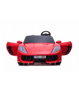 Voiture électrique 2 places 24V Perfecta Lift Rouge - Pack Luxe