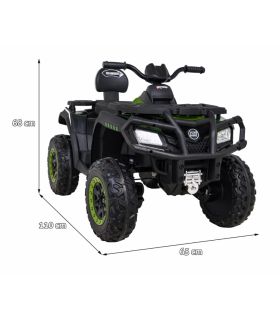 Quad électrique 24V XT-SPEED 4x4 Vert