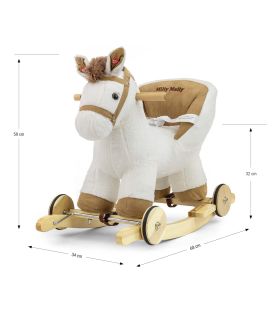 Cheval Milly Mally Polly Blanc