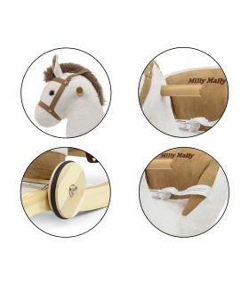 Cheval Milly Mally Polly Blanc