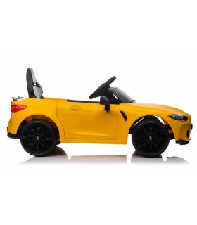 Voiture électrique 12V BMW M4 Jaune - Pack Luxe