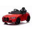 Voiture électrique 12V BMW M4 Rouge - Pack Luxe