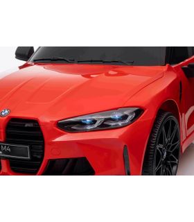 Voiture électrique 12V BMW M4 Rouge - Pack Luxe