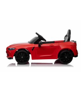 Voiture électrique 12V BMW M4 Rouge - Pack Luxe