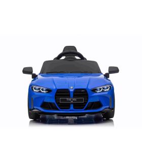 Voiture électrique 12V BMW M4 Bleue - Pack Luxe
