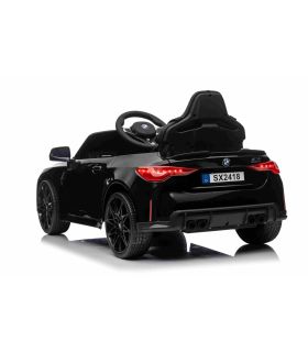 Voiture électrique 12V BMW M4 Noire - Pack Luxe