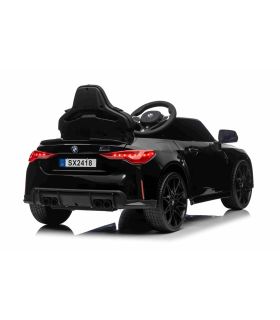 Voiture électrique 12V BMW M4 Noire - Pack Luxe