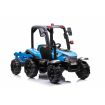 Tracteur avec remorque 24 Volts Blast Bleu - Pack Luxe