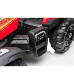 Tracteur avec remorque 24 Volts Blast Rouge - Pack Luxe