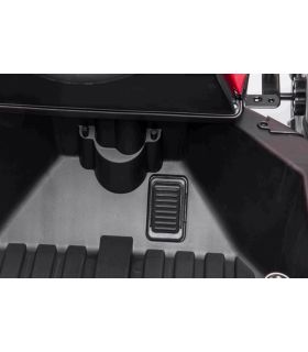 Tracteur avec remorque 24 Volts Blast Rouge - Pack Luxe