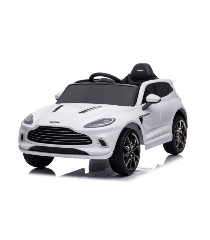 Voiture électrique 12V Aston Martin DBX Blanche - Pack Luxe
