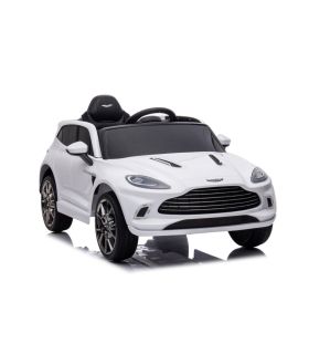 Voiture électrique 12V Aston Martin DBX Blanche - Pack Luxe