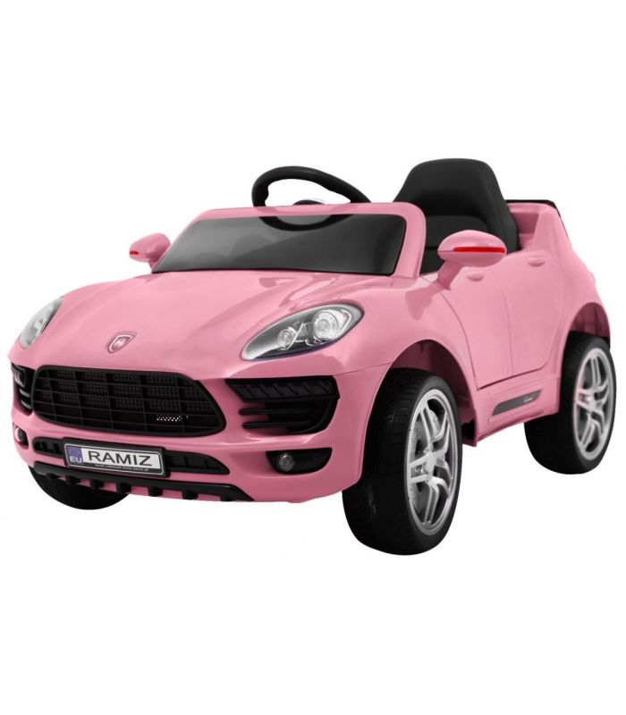 Voiture électrique 12V Style Cayenne S Rose - Pack Evo