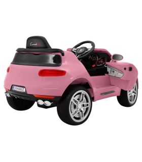 Voiture électrique 12V Style Cayenne S Rose - Pack Evo