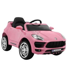 Voiture électrique 12V Style Cayenne S Rose - Pack Evo