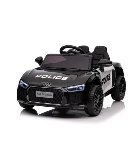 Voiture électrique 12V Audi R8 Spyder Police - Pack Luxe