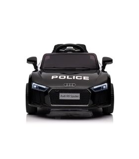 Voiture électrique 12V Audi R8 Spyder Police - Pack Luxe