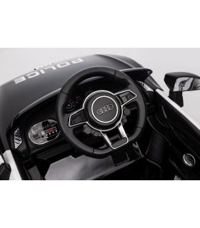 Voiture électrique 12V Audi R8 Spyder Police - Pack Luxe