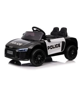 Voiture électrique 12V Audi R8 Spyder Police - Pack Luxe