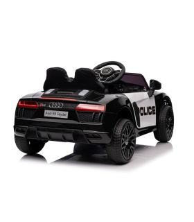Voiture électrique 12V Audi R8 Spyder Police - Pack Luxe