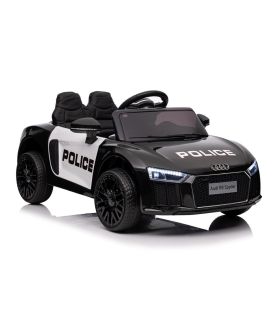 Voiture électrique 12V Audi R8 Spyder Police - Pack Luxe