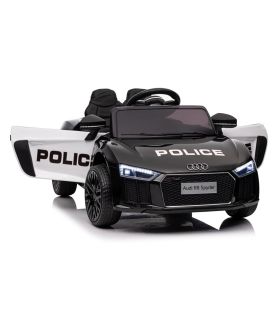 Voiture électrique 12V Audi R8 Spyder Police - Pack Luxe