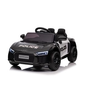 Voiture électrique 12V Audi R8 Spyder Police - Pack Luxe
