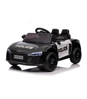 Voiture électrique 12V Audi R8 Spyder Police - Pack Luxe